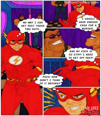 Flash in Bawdy House (Justice League) free Porn Comic sex 3